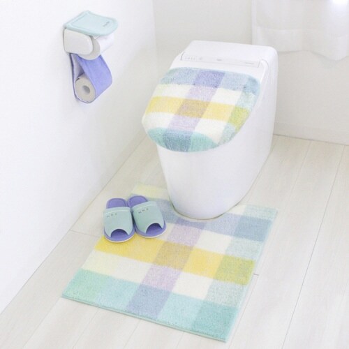トイレマット パレット 約70×58cm グリーン
