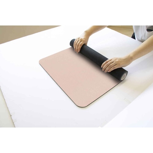 バスマット 珪藻土 ソフトバスマット ピンク×2