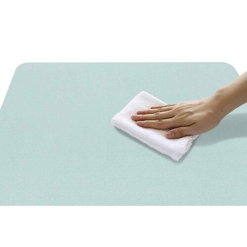 バスマット 珪藻土 ソフトバスマット ブルー×2