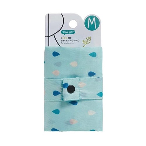 エコバッグ コンパクトになるエコバッグ アクア