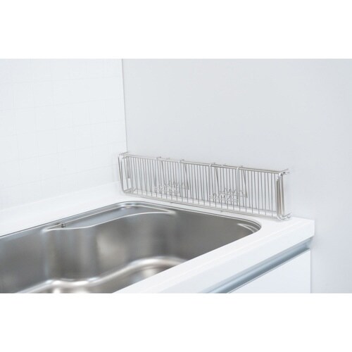 水切りカゴ &kit シンクに渡せる 伸縮