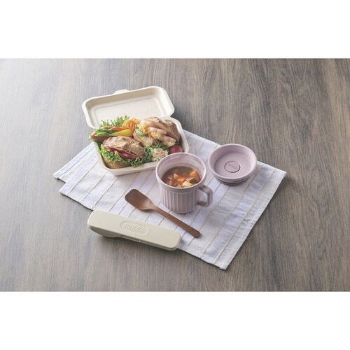 サーモススープマグ220mlフォギーピンク×2