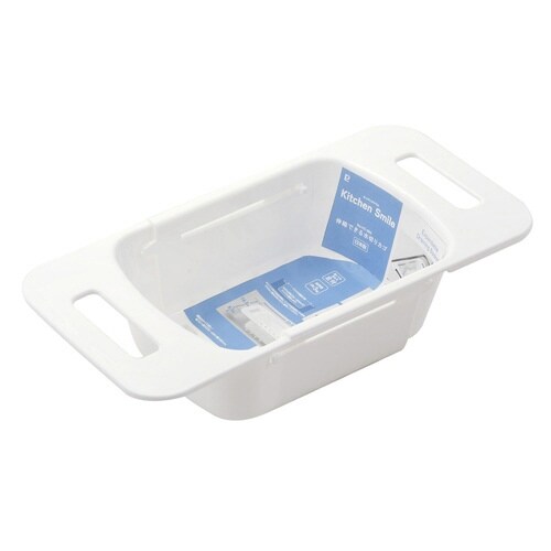 水切りラック キッチンスマイル 伸縮できる