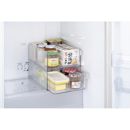 冷蔵庫収納 スキット 冷蔵室トレー 深型 ラック