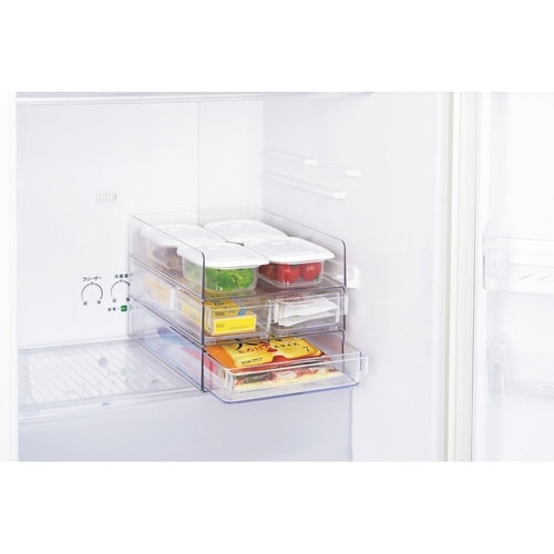 冷蔵庫収納 スキット 冷蔵室トレー 浅型 ラック