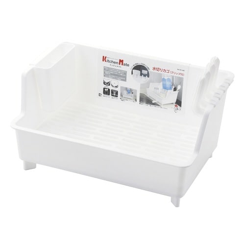 水切りかごキッチンメイト水切りカゴクリップ付×2