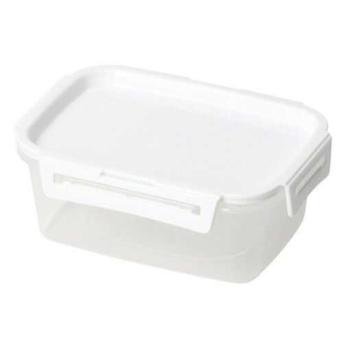 保存容器 キッチンスマイル ロック式 長方形