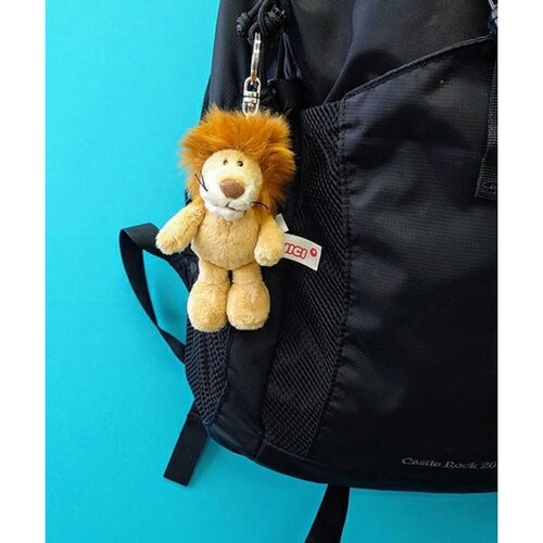 キーホルダー ビーンバッグ アニマル ライオン