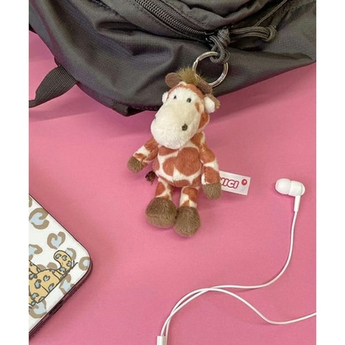 キーホルダー ビーンバッグ アニマル ジラフ
