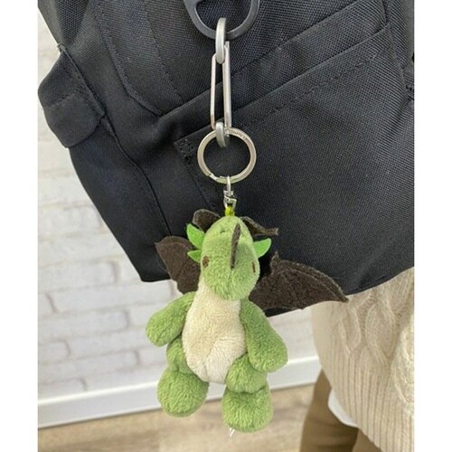 キーホルダー ビーンバッグ ドラゴン×グリーン