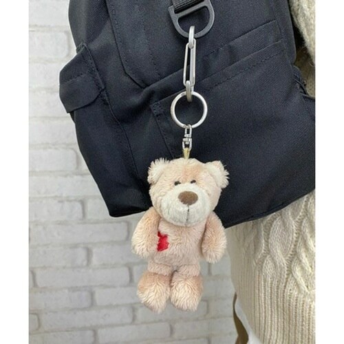 キーホルダー ビーンバッグ ラブベア(ブラウン)