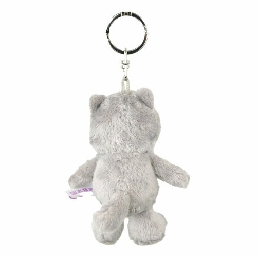 キーホルダー ビーンバッグ グレーキャット