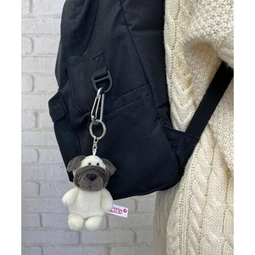 キーホルダー ビーンバッグ アニマル パグ