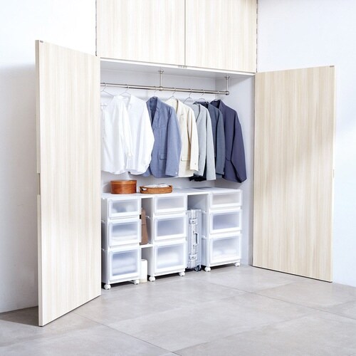 専用棚 幅30cm フィッツケース ホワイト