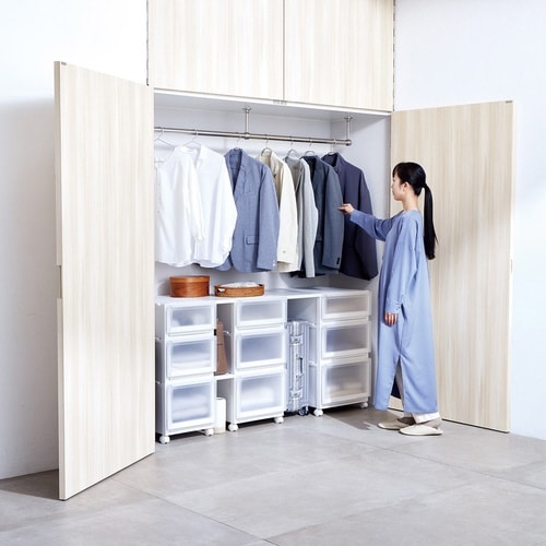 専用棚 幅30cm フィッツケース ホワイト