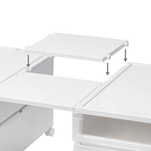 収納ケース ホワイトクリア