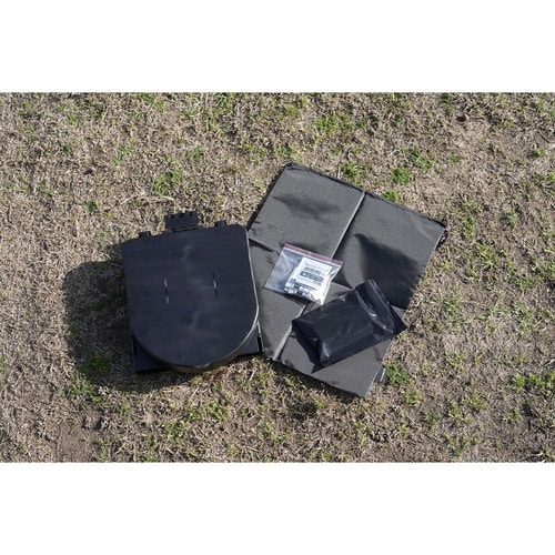 簡易トイレ ポータブルトイレ D型 折りたたみ