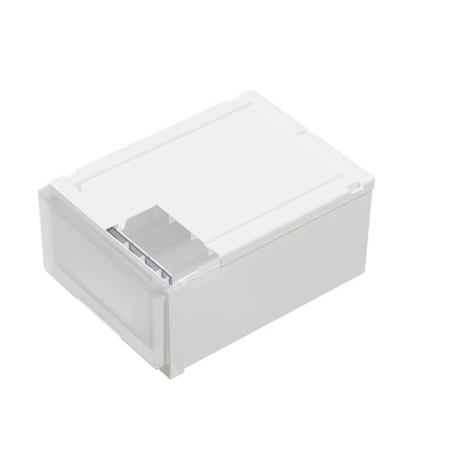 収納ケース ホワイトクリア