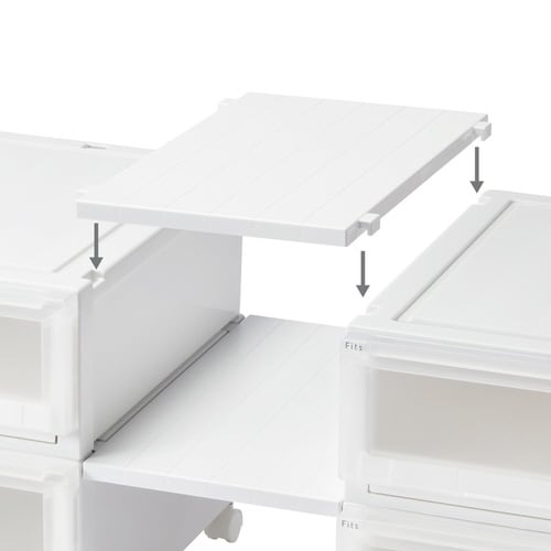 収納ケース ホワイトクリア