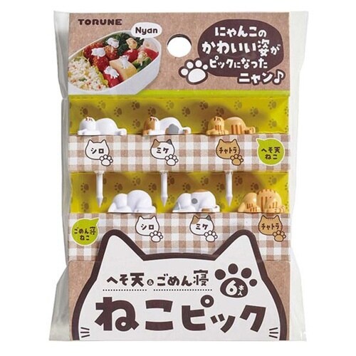 ピック 6本入 ねこピック