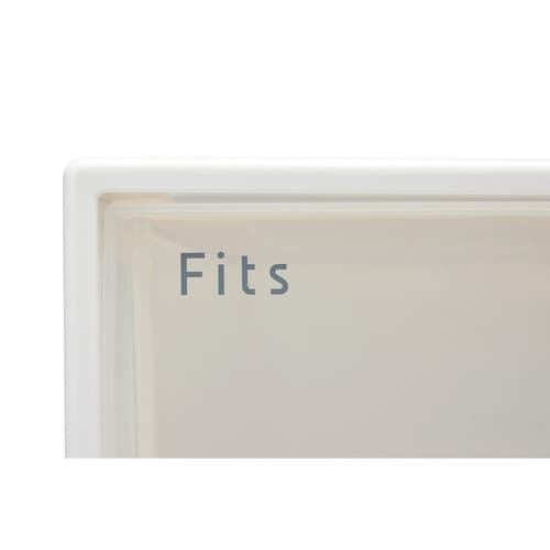 収納ケース Fits フィッツ ホワイトクリア×2