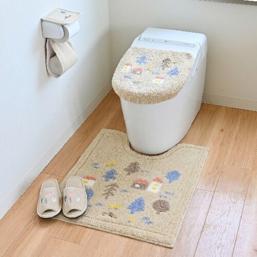 トイレマット ナタルシーナリー ベージュ
