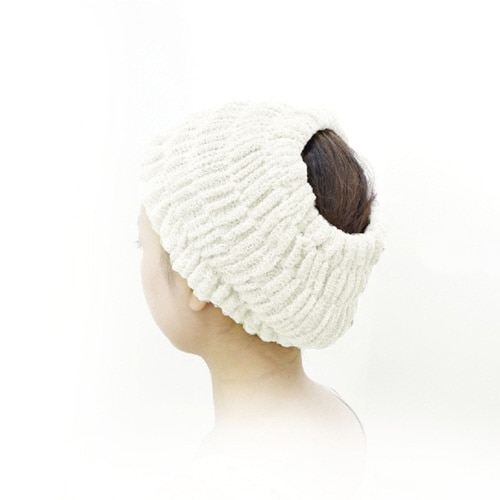 ヘアターバン プリスベイス エピ ホワイト×2