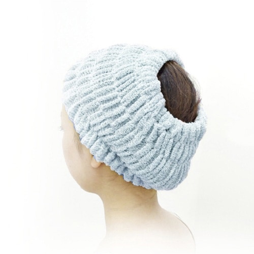 ヘアターバン プリスベイス エピ ダークブルー