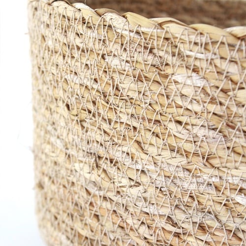 かご ハンドルバスケット ナチュラルシーグラス