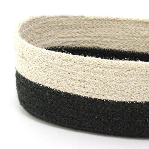 かご オーバルジュートバスケット 小物入れ