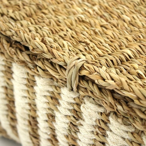 かご レクタングル ふた付き ストレージ M L