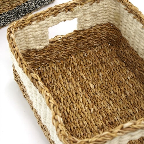 かご レクタングル バスケット M L 2個組