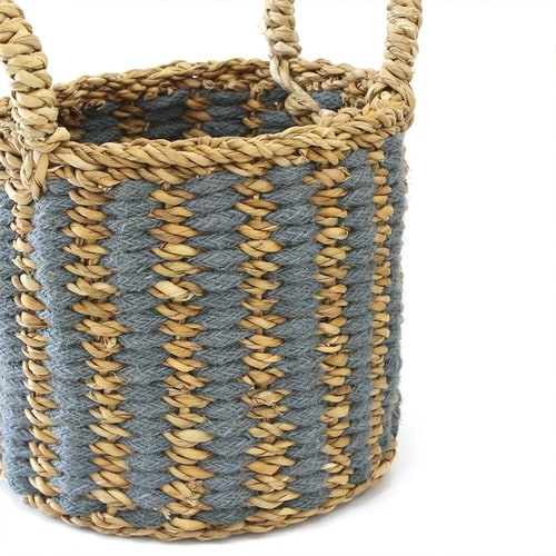 かご バスケット 3個組 シリンダー 小物入れ S