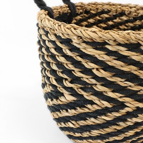 かご バスケット 3個組 ラウンド 小物入れ S