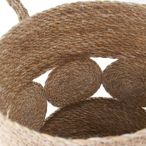 かご バスケット シーグラス シリンダーデザイン