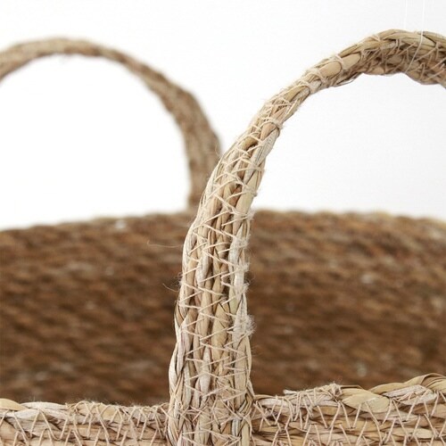 かご バスケット シーグラス シリンダーデザイン