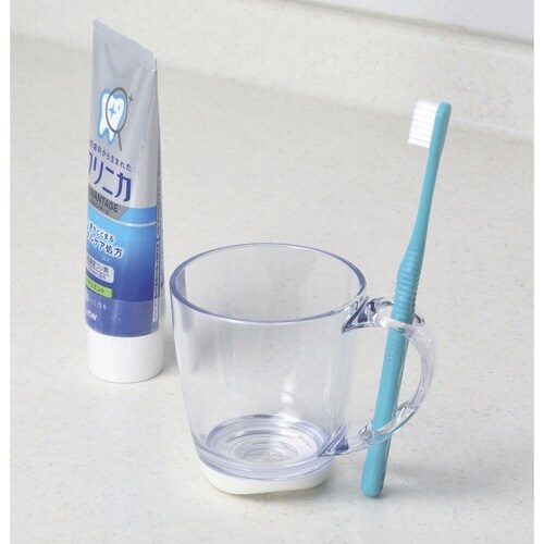 コップ クリアリィ 歯ブラシスタンドコップ