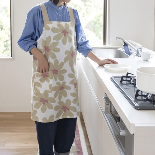 エプロン ラ・エミーズ クッカ ベージュ×2