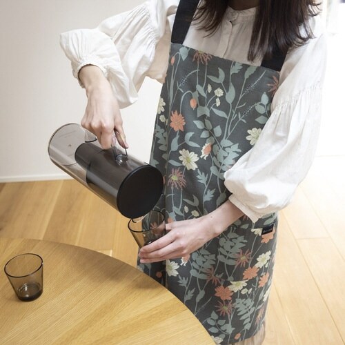 エプロン ラ・エミーズ クッカ ダークグリーン