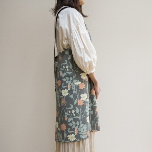 エプロン ラ・エミーズ クッカ ダークグリーン