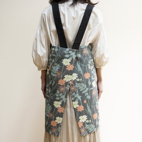 エプロン ラ・エミーズ クッカ ダークグリーン