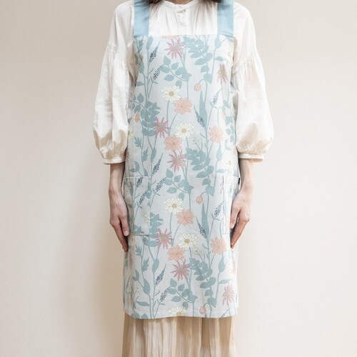 エプロン ラ・エミーズ クッカ ライトグリーン×2