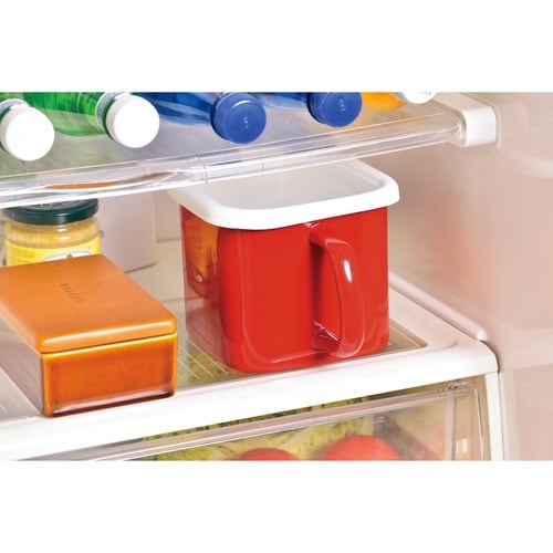 保存容器 プチッと ホーロー角型 レッド×2