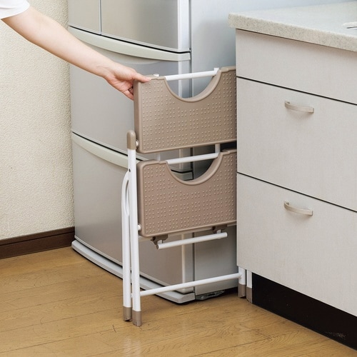 脚立 コンパクト 踏み台 2段 折りたたみ