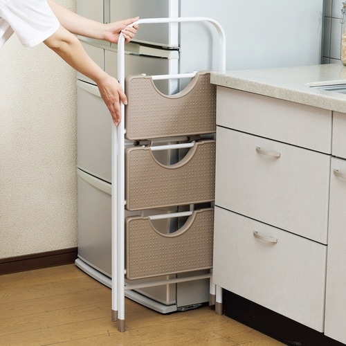 脚立 コンパクト 踏み台 3段 折りたたみ