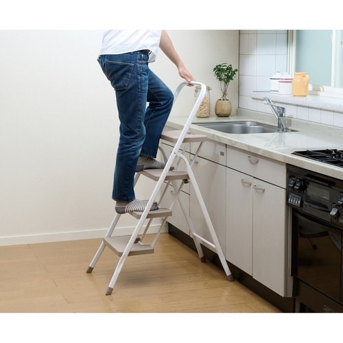 脚立 コンパクト 踏み台 4段 折りたたみ