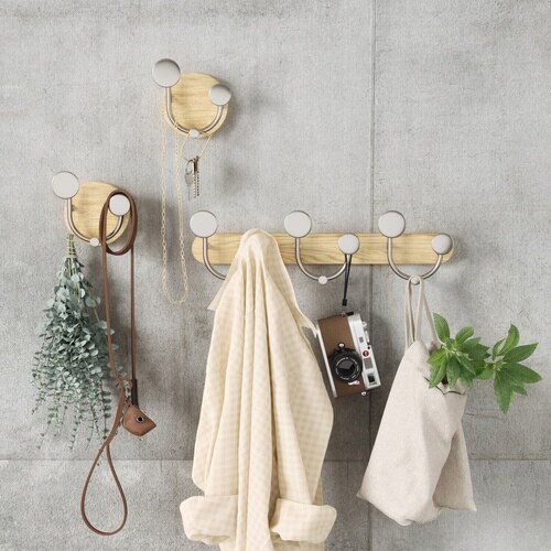 フック 壁 メロディ 9個