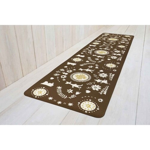 キッチンマット ムーミン ブラウン