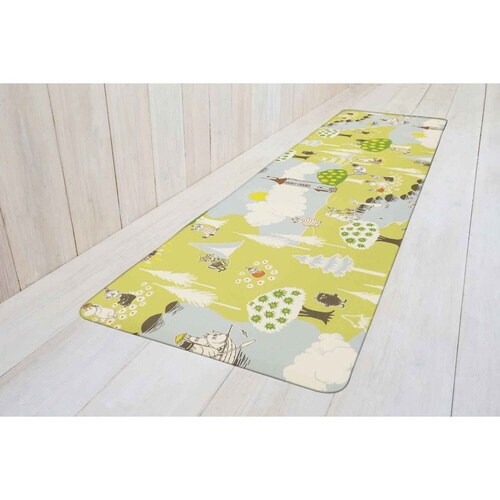 キッチンマット ムーミン グリーン