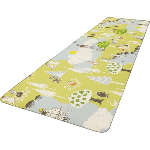 キッチンマット ムーミン グリーン